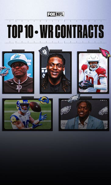 Who are the NFL's highest paid wide receivers? Here are the top 10
